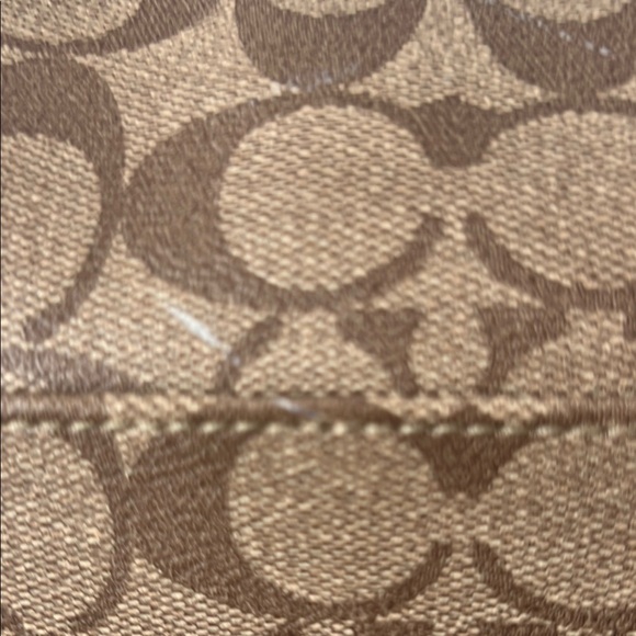 Coach Brown Signature Tote Bag - Picture 14 of 14